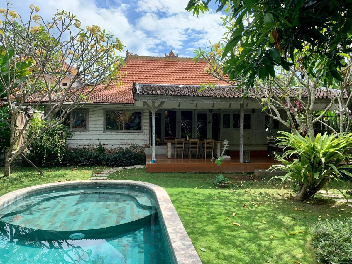 Quiet 3 Br-3 Bathroom Villa In Heart Of Canggu Exteriér fotografie